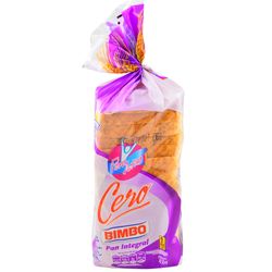 Pan integral BIMBO doble fibra cero 450 g
