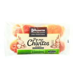 Pan para chivitos LOS SORCHANTES 4 un. 240 g