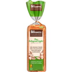 Pan de salvado light LOS SORCHANTES 650 g
