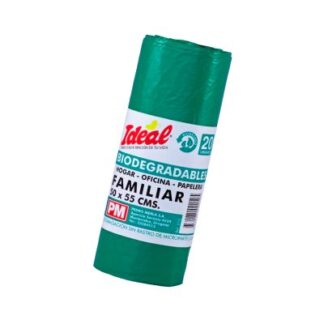 Bolsas rollo BIO CITRONELA Amarilla IDEAL x20 tamaño 50x55