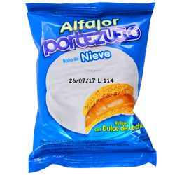 Alfajor PORTEZUELO nieve