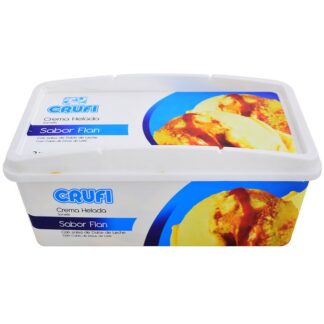 Helado CRUFI CASSATA SABOR FLAN 2 LT