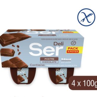 Postre SER (94kcal) sabor Chocolate100g x4 unidades