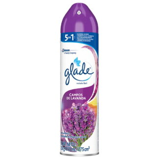 desodorante ambiente aerosol LAVANDA GLADE 275ML