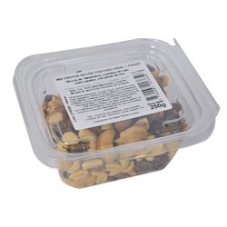 Mix frutos secos salados y pasa morena 250 g