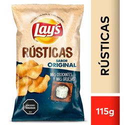 Papas fritas LAY'S rústicas 115 g