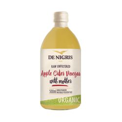Vinagre de sidra de manzana DE NIGRIS orgánico 500 cc