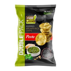 Chips de arroz sabor pesto up 120 g