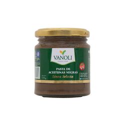 Pasta de aceitunas VANOLI negras 170 g