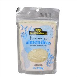 Harina de almendras LA ABUNDANCIA 120 g