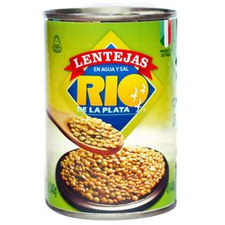 Lentejas RIO DE LA PLATA lata 400g