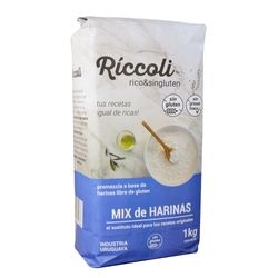 Mix de harinas RICCOLI sin gluten 1 kg