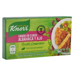Sabor en cubos x 6 KNORR albahaca y ajo
