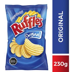 Papas fritas RUFFLES 230g