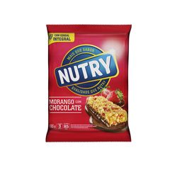 Cereal barra NUTRY Frutilla con Chocolate 66 g 3 un.