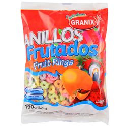 Cereal GRANIX Aritos Frutados 190 g