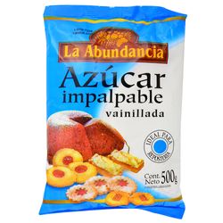 Azúcar vainillada impalpable LA ABUNDANCIA 500 g