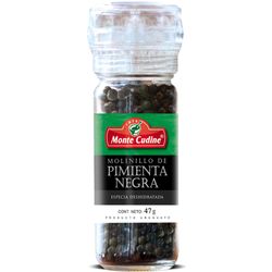 Pimienta negra MONTE CUDINE molinillo 47 g
