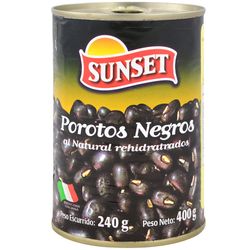 Porotos negros SUNSET 400 g