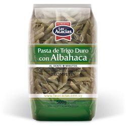 Fideos Trompetin LAS ACACIAS Albahaca 500 g