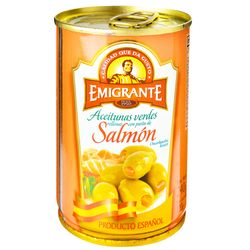 Aceitunas con salmón EMIGRANTE 120 g
