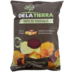 Chips de vegetales DE LA TIERRA 120 g