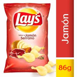 Papas fritas LAY'S jamón serrano 86 g