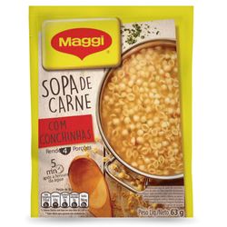 Sopa carne y caracolitos MAGGI 63 g