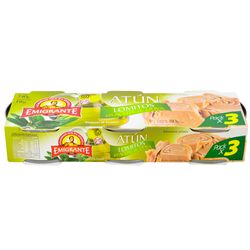 Atún lomito EMIGRANTE en aceite de oliva tripack