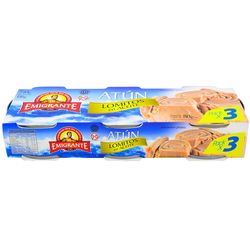 Atún lomito EMIGRANTE en aceite 3 un. 240 g