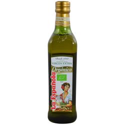 Aceite de oliva LA ESPAÑOLA extra virgen orgánico 500 cc