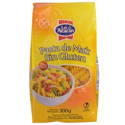 Pasta de maíz fusilli LAS ACACIAS 300 g