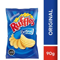Papas fritas RUFFLES 90 g