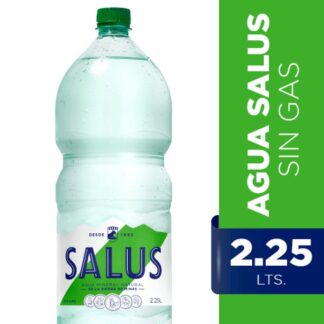 Agua SALUS s/gas GAS 2.25 LT -25% GRATIS