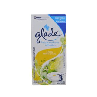 Desodorante inodoro GLADE adhesivo limón refrescante
