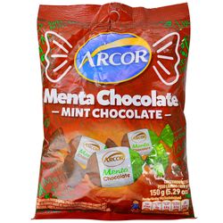 Caramelos menta y chocolate ARCOR 150 g