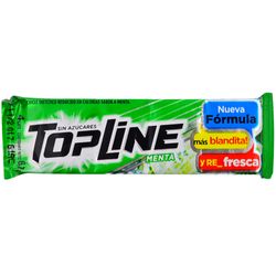 Chicle sin azúcar TOPLINE Menta