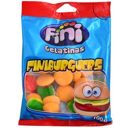 Caramelos de gelatina FINI hamburguesas 100 g
