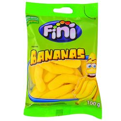 Caramelos de gelatina FINI platanos 100 g