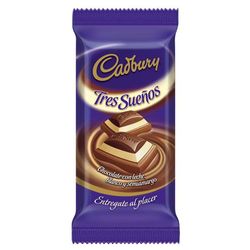 Chocolate CADBURY Tres Sueños 80 g