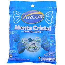 Caramelos ARCOR menta cristal 150 g
