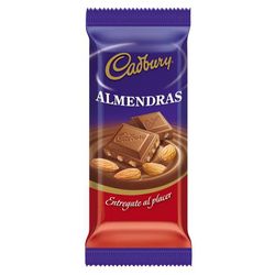 Chocolate con almendras CADBURY 72 g