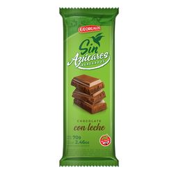 Chocolate con Leche GEORGALOS sin azúcar 70 g