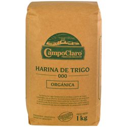 Harina de trigo orgánica 000 CAMPO CLARO 1 kg