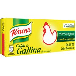 Caldo gallina KNORR 12 un.