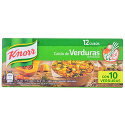 Caldo verduras KNORR 12 un.