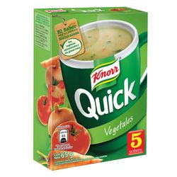 Sopa vegetales KNORR Quick 5 un.