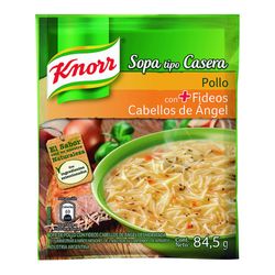 Sopa casera KNORR pollo con cabellos de ángel 88 g