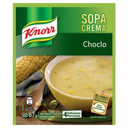 Sopa crema choclo KNORR 67 g