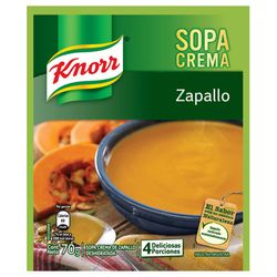 Sopa crema zapallo KNORR 87 g